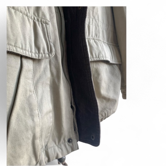 ST. JOHNS BAY Mens Kaki Tan Green Sportsman Lined Jacket Outdoors Coat $FIRM - Picture 14 of 14